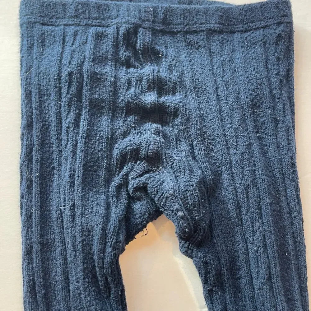 Mini Boden Footless Tights Navy